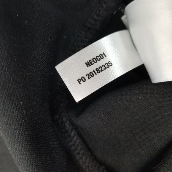 Stella & Dot You Are Loved Sz Small Black Faux Leather Mixed Leggings - Picture 6 of 11